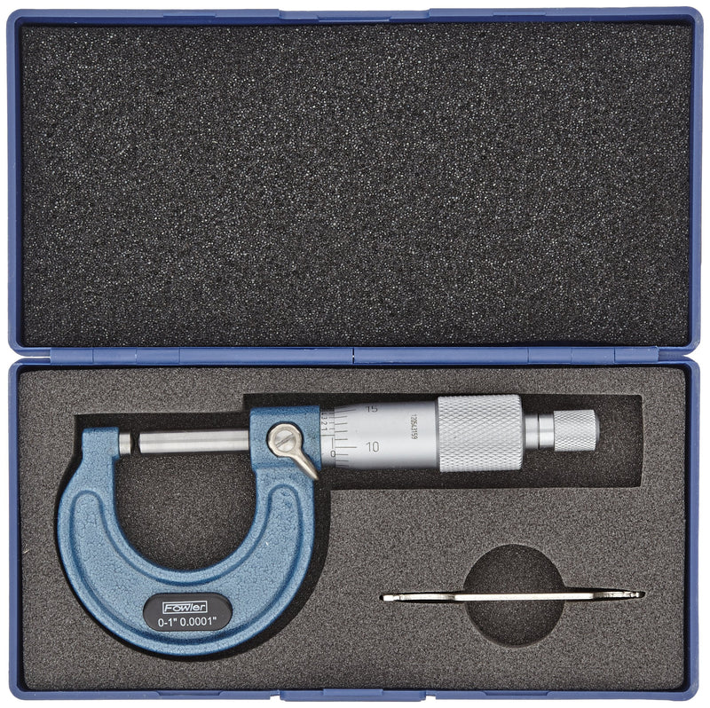 Fowler 52-244-101-1, Ball Anvil And Ball Spindle 0-1" Measuring Range
