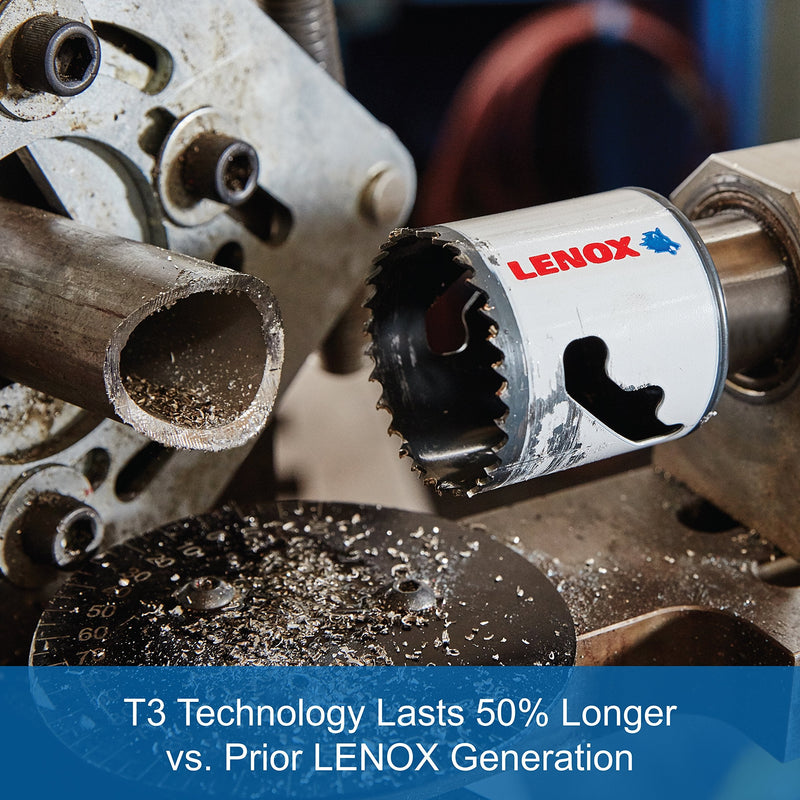 LENOX Tools Bi-Metal Speed Slot Arbored Hole Saw with T3 Technology, 4-1/4" 4-1/4-Inch