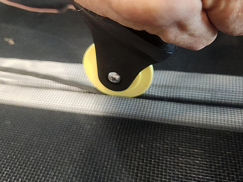 Screen Roller Tool Professional EZ Screen Spline Roller Tool with Knife Tool for Installing Screen Windows Door Patio