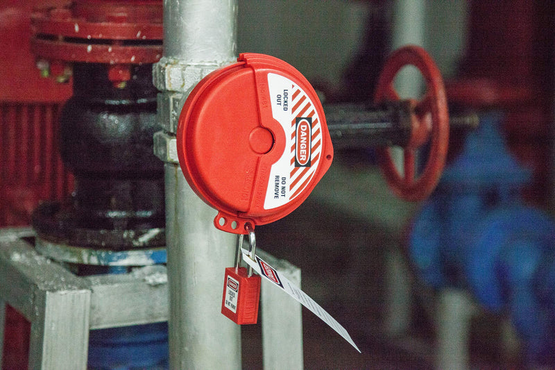 Rotating Gate Valve Lockout (For 2''-5'' Valve Handle Diameters) For 2''-5'' Valve Handle Diameters