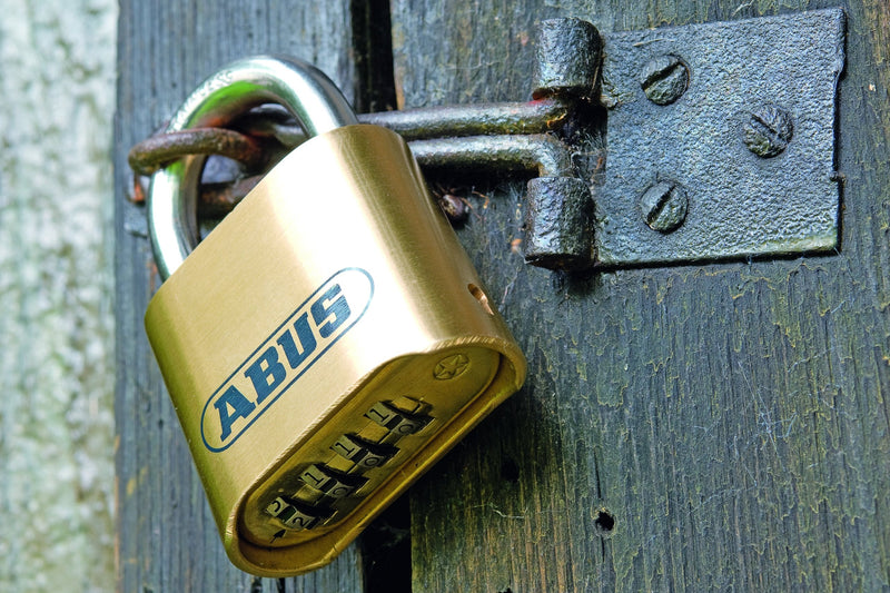 ABUS 180IB/50 Nautilus Lock, Gold, Combination Lock, Resettable Modern