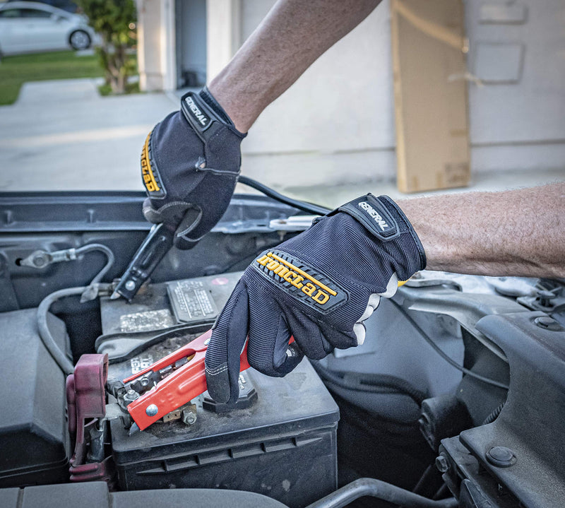 Ironclad General Utility Glove,Black Black Large (Pack of 1)