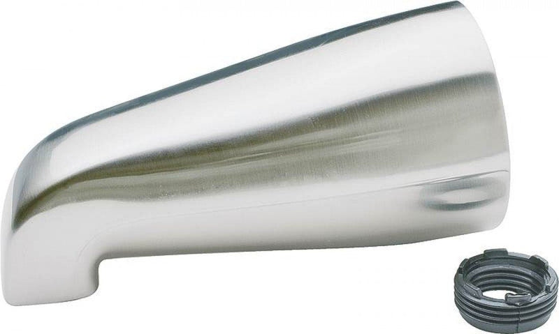 Plumb Pak PP825-30 Bathtub Spout with Reducer Bushing, Polished Chrome