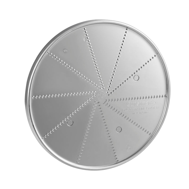 Cuisinart DLC-035TX-1 Replacement Fine Grater Disc Blade Fits Models DFP-14, DLC-2014, & MP-14 Only OEM Silver