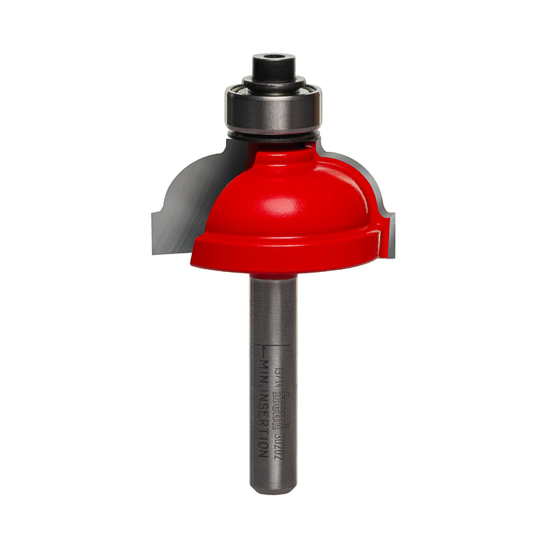 Freud 30-202: 5/16" Radius Cove & Fillet Bit with 1/4" Shank