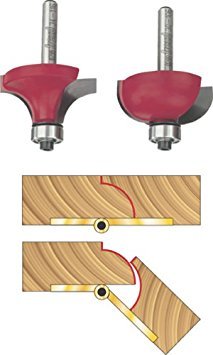 Freud 33-106: Drop-Leaf Table Bit Set with 1/4" Shank