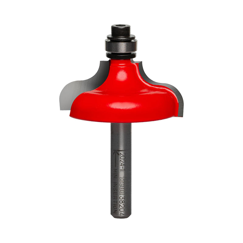 Freud 38-204: 1-1/2" (Dia.) Ogee Fillet Bit with 1/4" Shank
