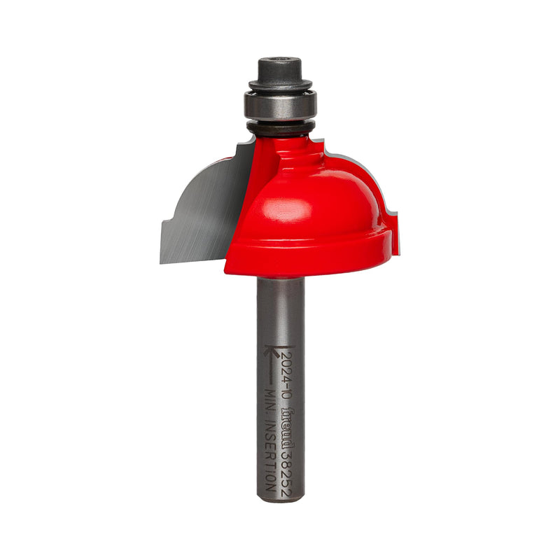 Freud 38-252: 5/16" Radius Classical Cove Bit with 1/4" Shank