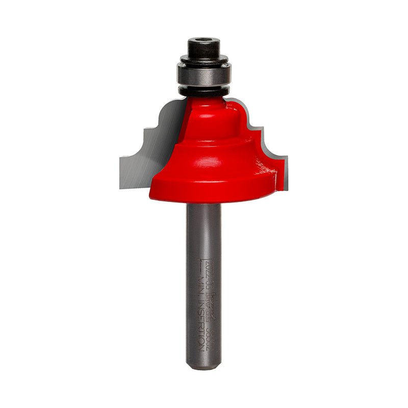 Freud 38-302: 1-5/32" (Dia.) Cove & Bead Bit with 1/4" Shank