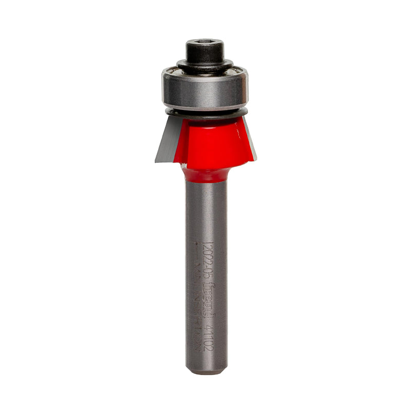 Freud 41-102: 19/32" (dia.) Bevel Trim Bit with 1/4" shank, 15¡angle