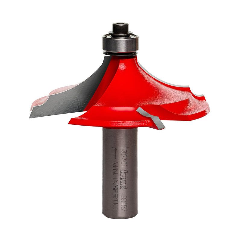 Freud 99-452: 2-5/8" (Dia.) Table Edge & Handrail Bit with 1/2" Shank