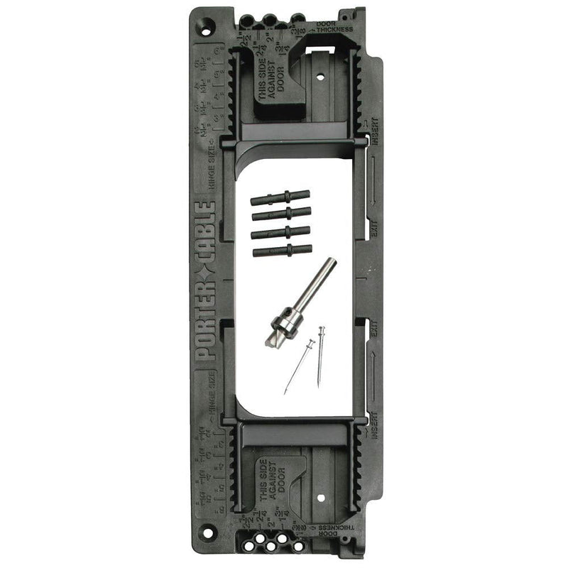 PORTER-CABLE 59370 Door Hinge Template, Silver One Size