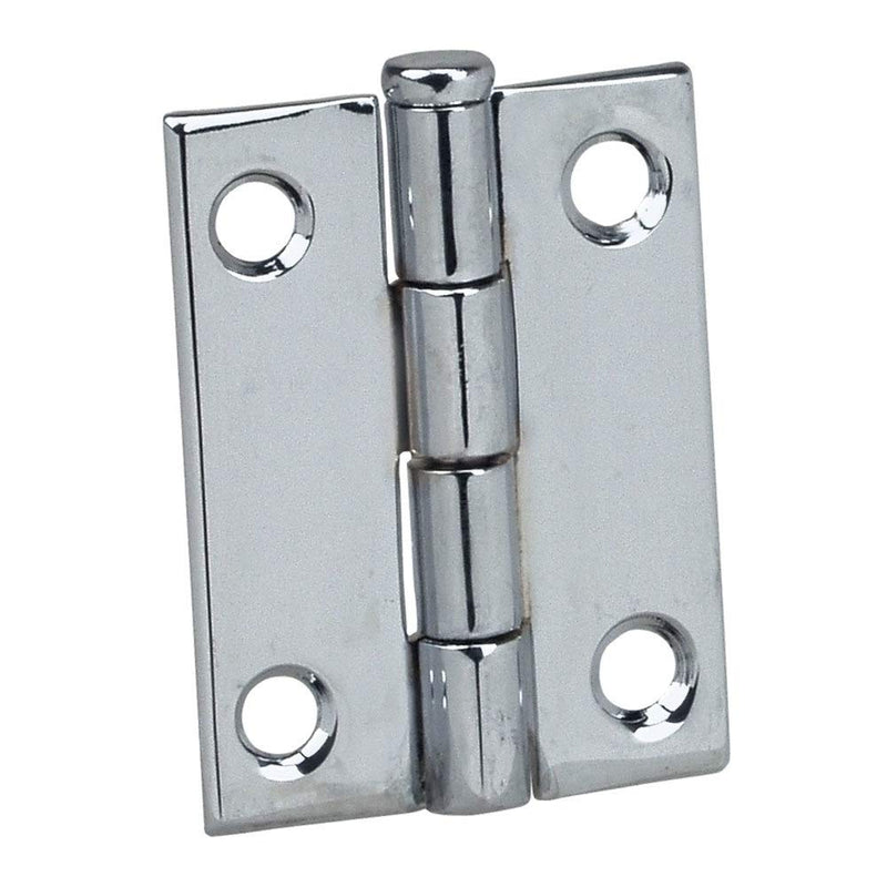 Perko 1293DP9CHR Chrome-Plated Butt Hinge - 3" Open Width x 3" Pin Height
