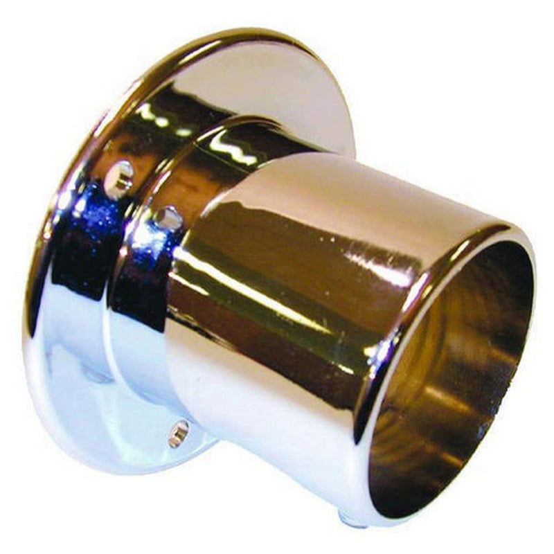 T-H Marine Rigging Flange | Connects to Boat Rigging Hose to Protect Wiring from The Elements | Chrome Plated, 2" Inner Diameter