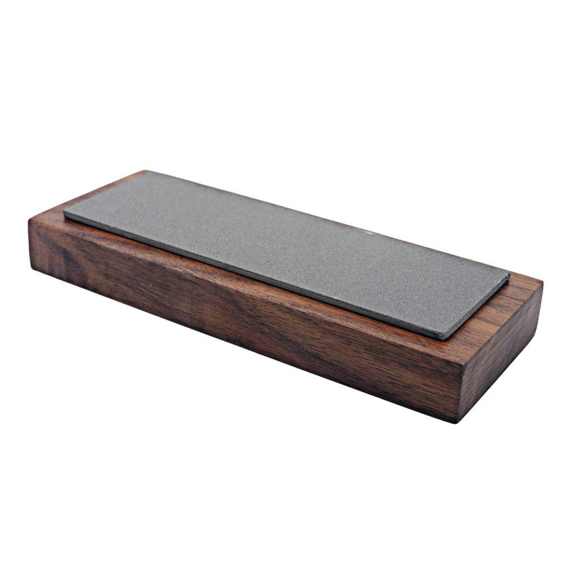 Diamond Stone, Fine, 2 in. x 6 in, Walnut Pedestal
