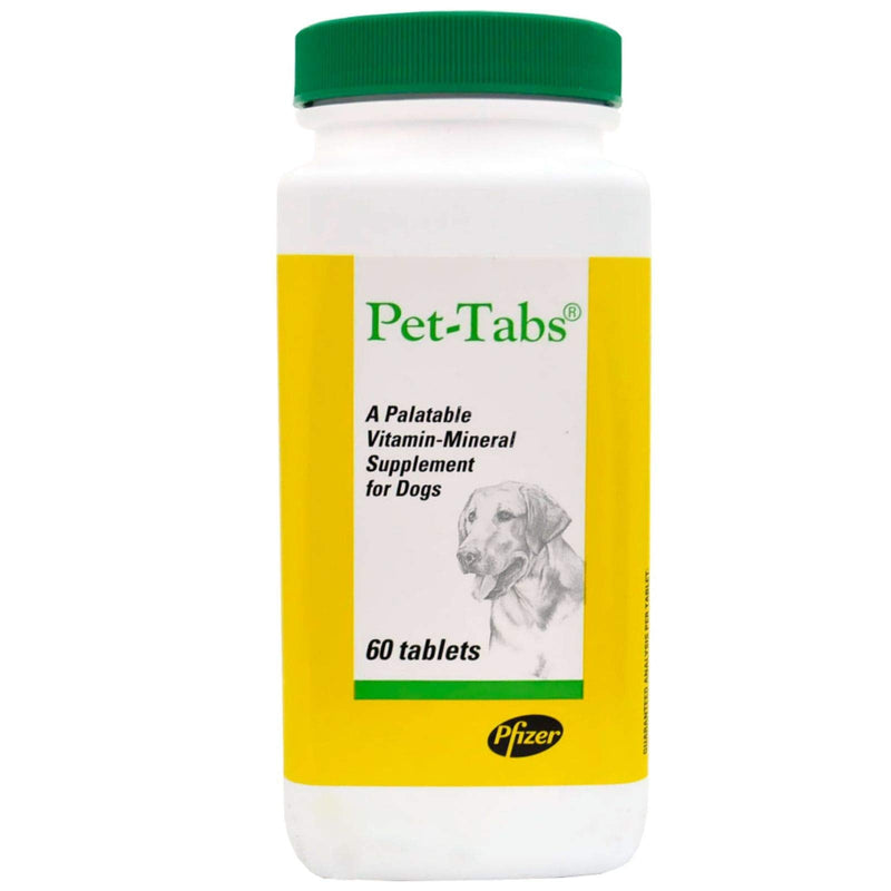 Pet Tabs Original Formula Vitamin Supplement, 60 Count - PawsPlanet Australia