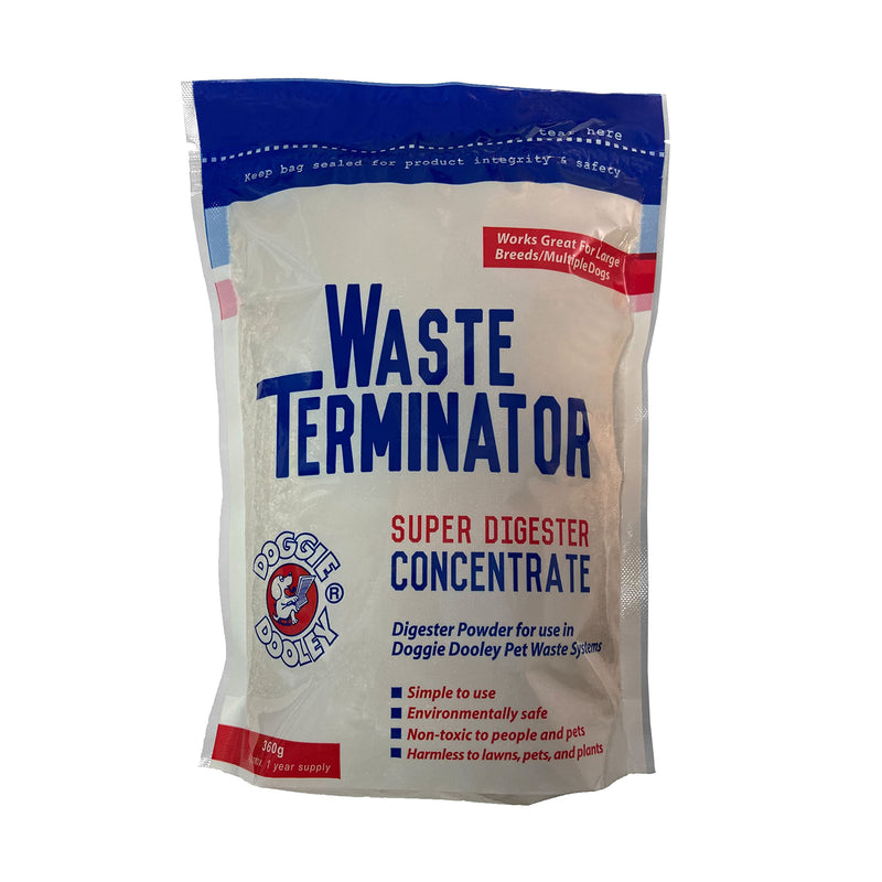 Doggie Dooley 3116 Waste Terminator, 1-Year Supply , 12.69 Ounce (Pack of 1) - PawsPlanet Australia