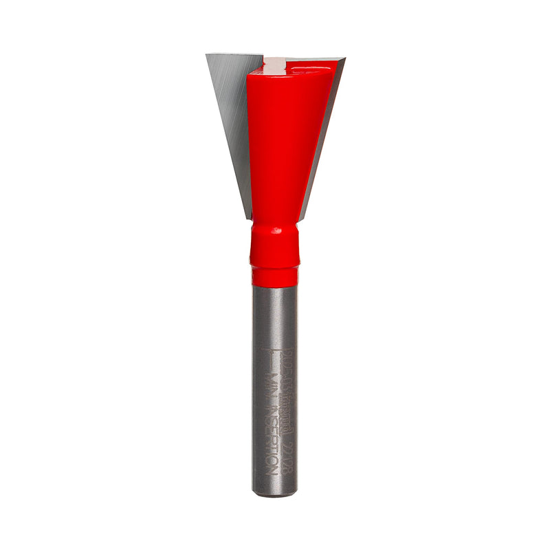 Freud 22-128: 3/4" (dia.) Dovetail Bit with 1/4" shank, 2-3/8" overall length