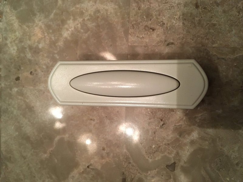 Heath Zenith SL-7797-02 Traditional Décor Series Wireless Door Chime Push Button, Off-White