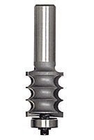 Amana Tool - 54213 Carbide Tipped Triple Bead 1/8 Radius x 7/8 Dia x 1" 2 Shank