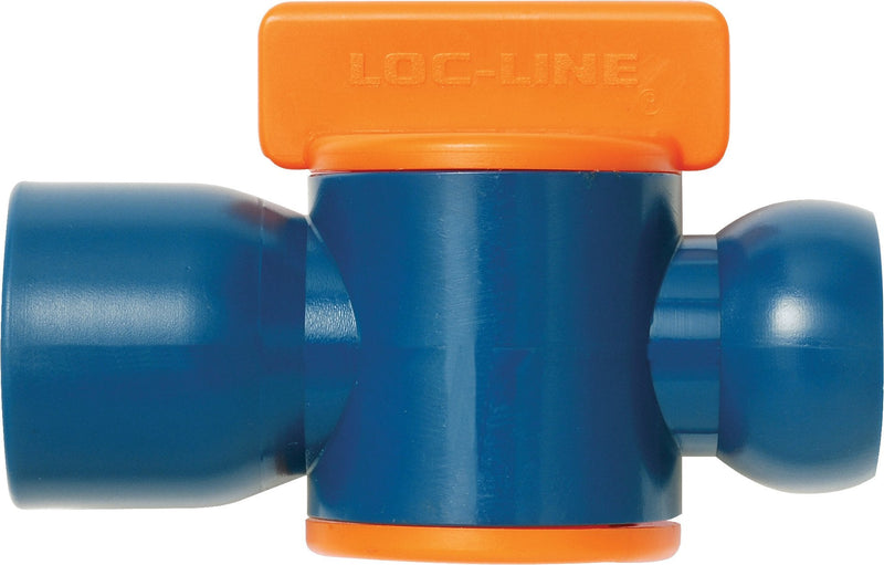 Loc-Line - 32093 Coolant Hose Component, Acetal Copolymer, Valve, 1/2" Hose ID, 1/2" NPT Female, 100 PSI (Pack of 2)