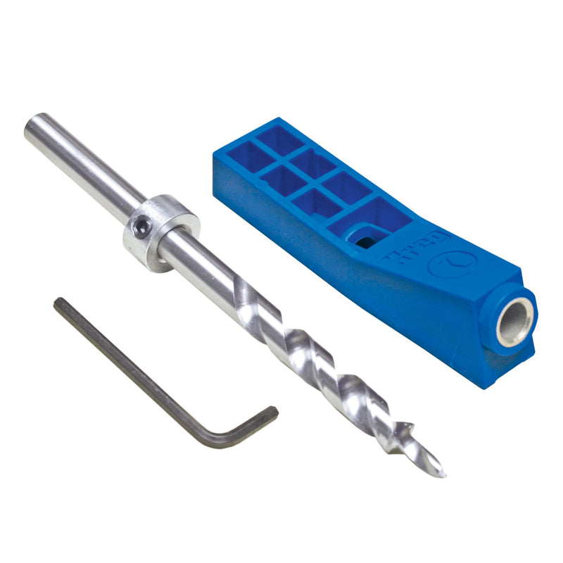 Kreg MKJKIT Mini Jig Kit - Simple, Compact Kreg Pocket-Hole Jig - Create Strong Joints Without Glue - for Tight Spaces & Small Projects - Holiday Home Improvement Gifts for Him Original version