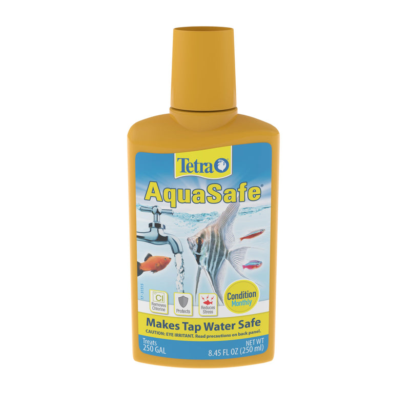 Tetra 16172 AquaSafe Fish Tank Water Conditioner, 8.45 fl oz 8.45 oz