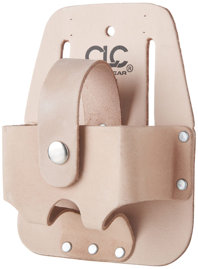 Custom Leathercraft 464 Heavy Duty Measuring Tape Holder, 16-30 in.,tan Large
