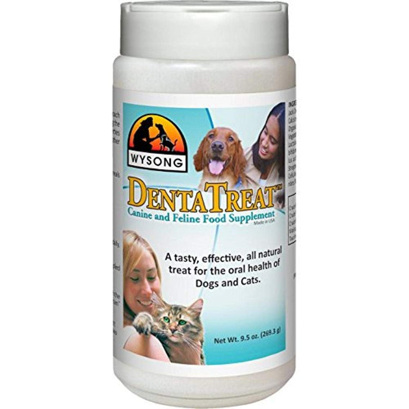 Wysong Dentatreat Canine/Feline - Dog/Cat Food Supplement - 9.5 Ounce Bottle - PawsPlanet Australia