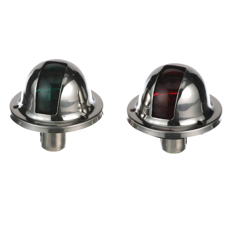 Seachoice Stainless Steel Port and Starboard Side Light Vertical Mount