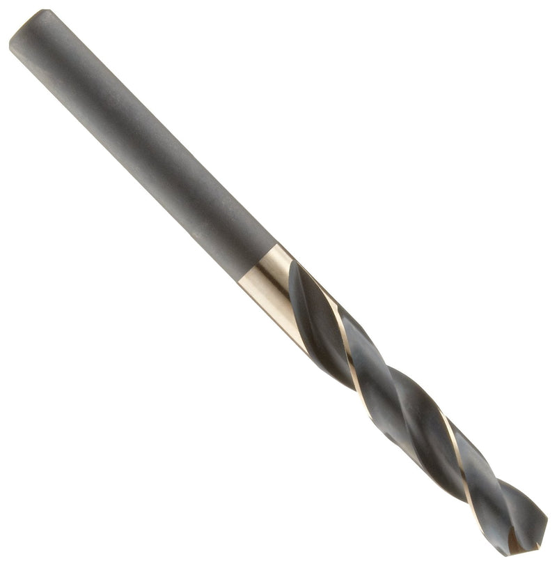 Precision Twist R56CO Cobalt Steel Reduced Shank Drill Bit, Black and Bronze Oxide Finish, 1/2" Reduced Shank, 118 Degree Split Point, 3/4" 3/4"