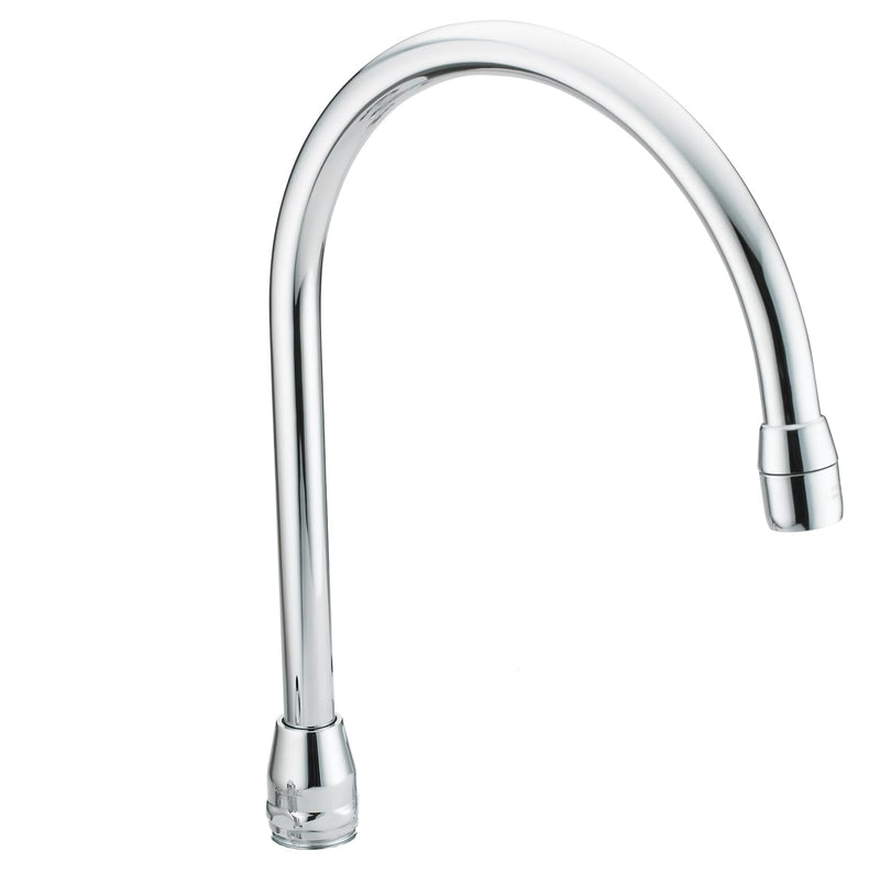 Moen 104433 Commercial Gooseneck Spout 8-3/8-Inch, Chrome