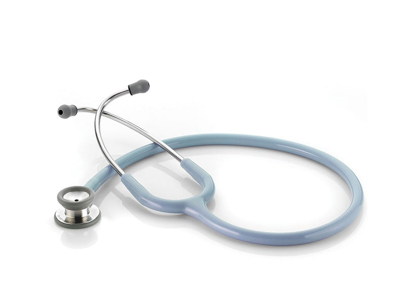 ADC 604LB Adscope Model 604 Premium Pediatric Clinician Stethoscope with Tunable AFD Technology, Lifetime Warranty, Light Blue