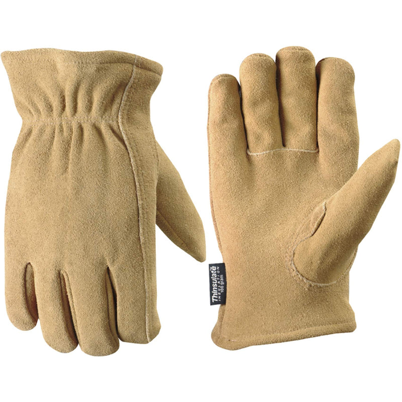 Wells Lamont Men's Thinsulate Deerskin Winter Gloves, Medium (1091)