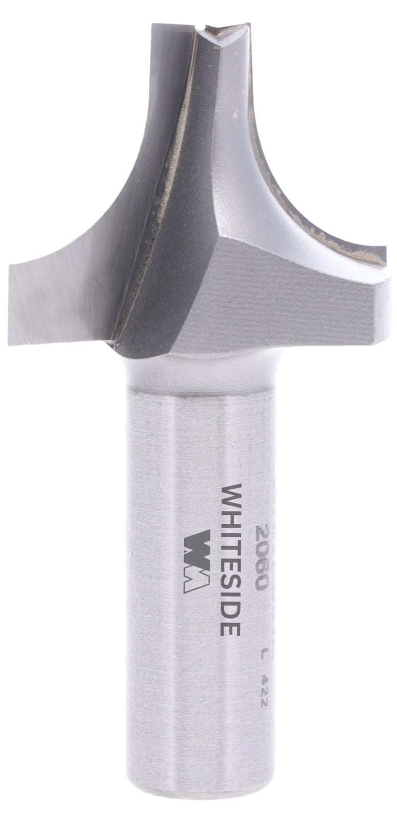 Whiteside Router Bits 2060 Plunge Round Over Bit with Plunge Point 1/2-Inch Radius and 1-3/8-Inch Large Diameter