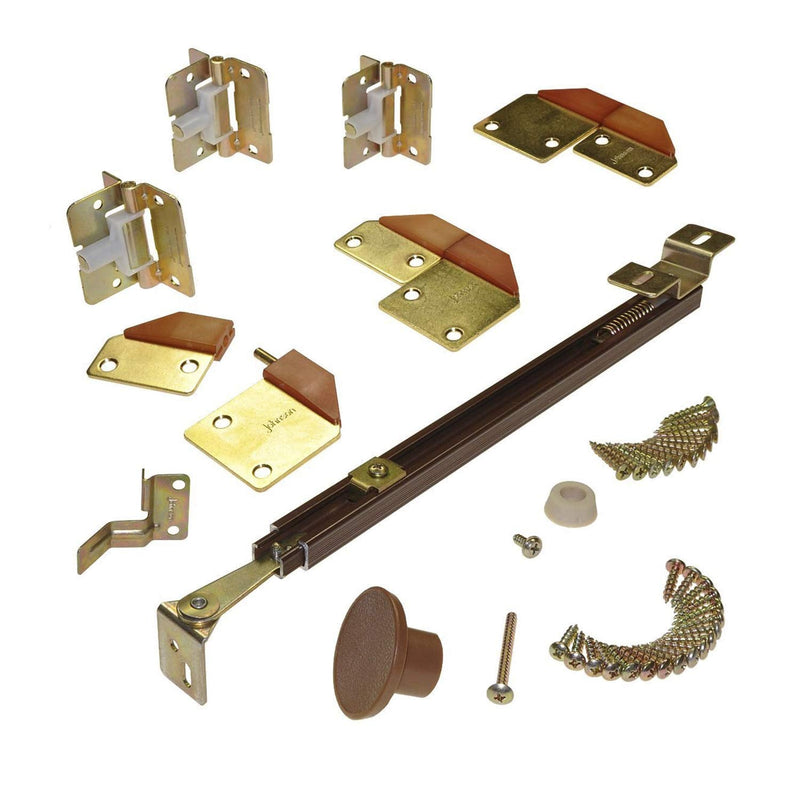 Johnson Hardware 1601218P 100% Full Access Folding Door Hardware Set 24"-36"