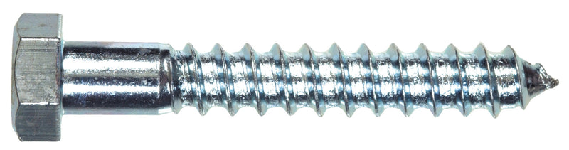 Hillman 230027 Hex Lag Screws, 1/4 X 4-Inch, Zinc, 100-Pack