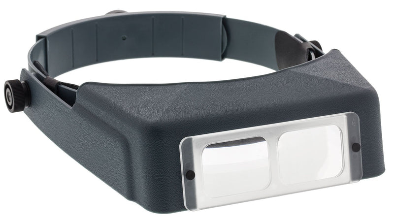 Donegan OptiVISOR LX Binocular Magnifier-Lensplate #4 Magnifies 2X At 10" Focal Length