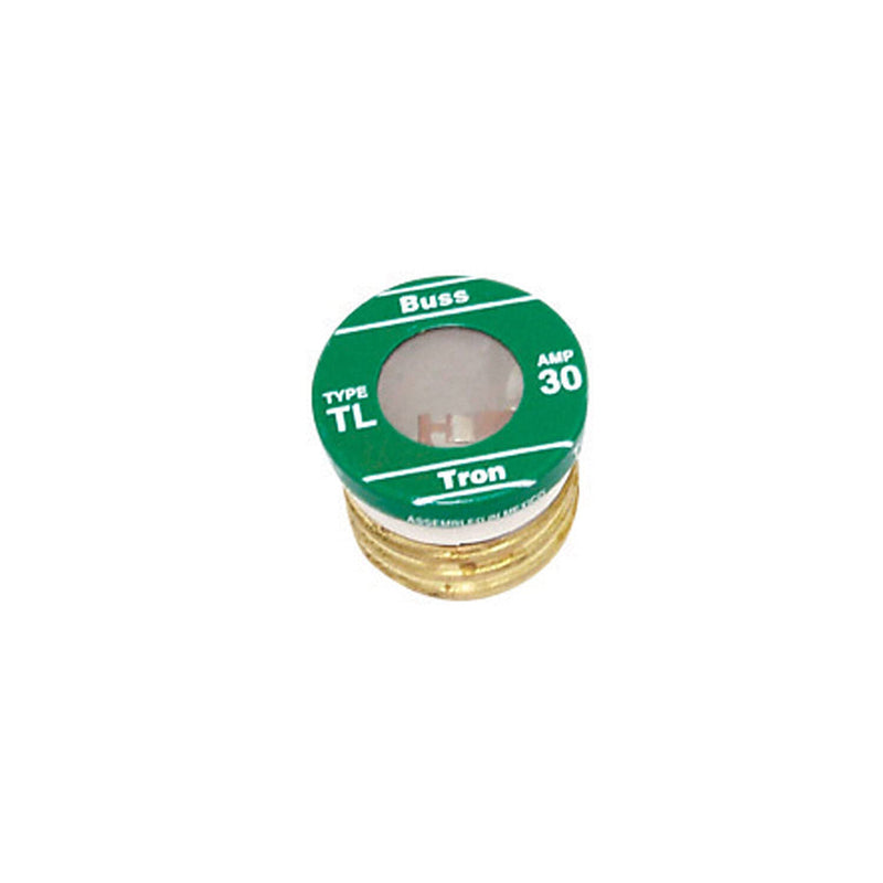 Bussmann TL-30PK4 30 Amp Time Delay, Loaded Link Edison Base Plug Fuse, 125V UL Listed, 4-Pack 1 Pack