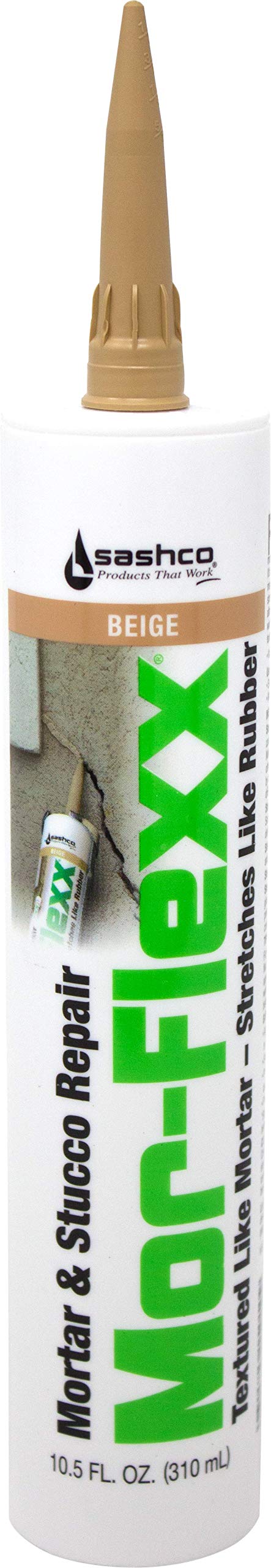 Mor-Flexx Textured Caulk, Beige, 10.5 oz (Pack of 1) Sealants