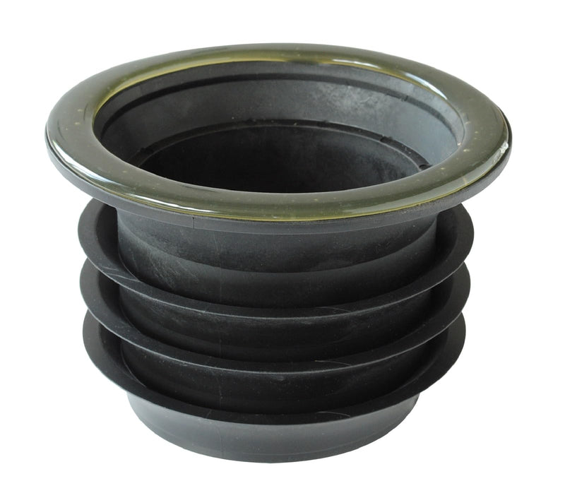 Fernco Wax Free Toilet Seal for 4" Drain Pipe 4 Inch