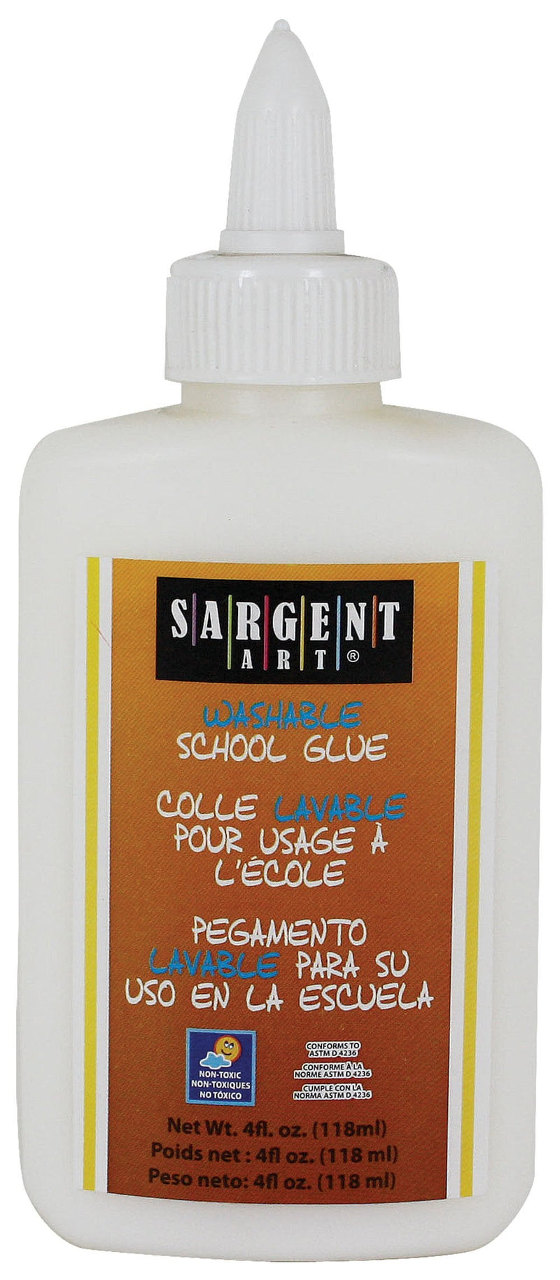 Sargent Art 22-1201 4-Ounce Washable School Glue