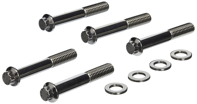 ARP 6132500 Stainless Steel 3/8-16 12-Point Bolts - Pack of 5