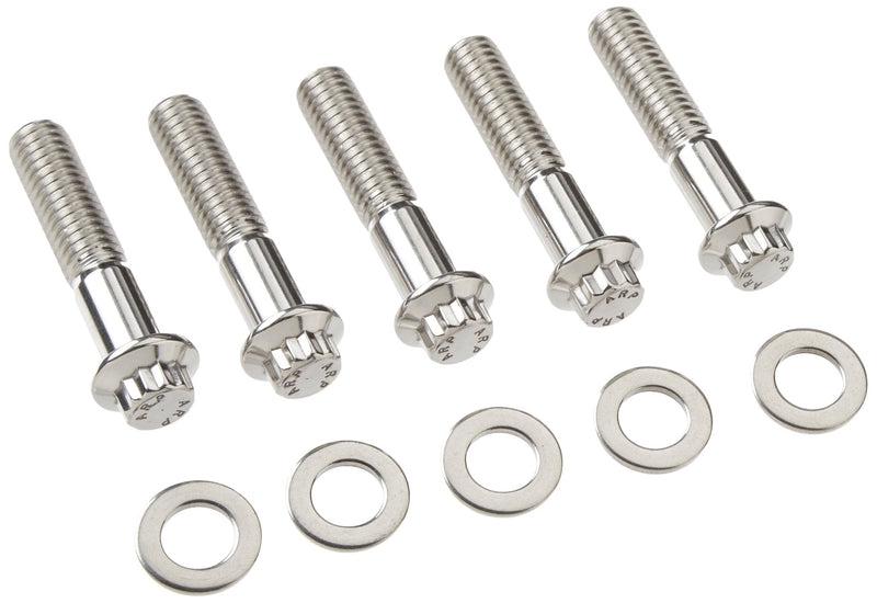 ARP 6121500 Stainless Steel 5/16-18 12-Point Bolts - Pack of 5