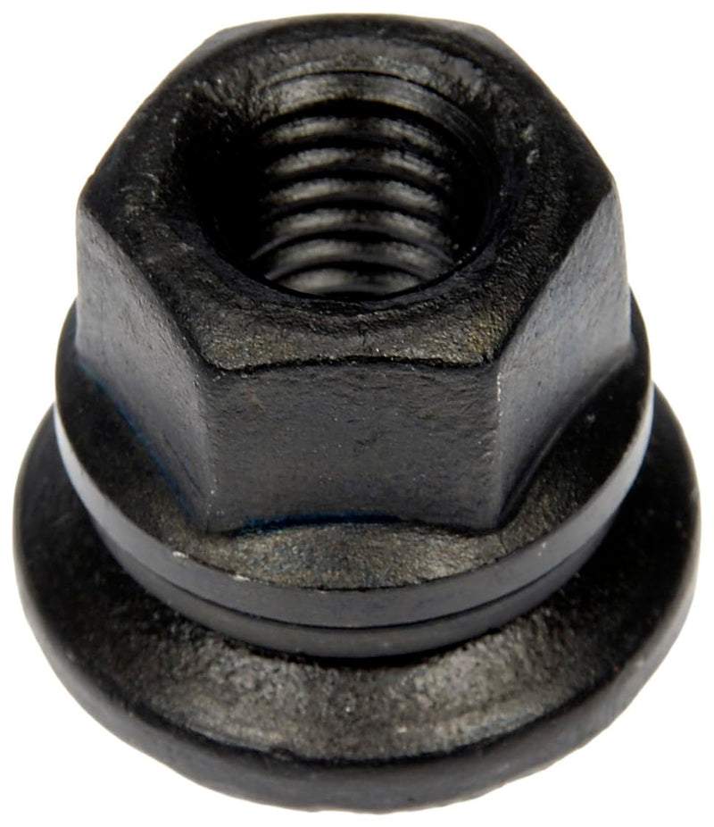 Dorman 611-172 Wheel Nut M12-1.75 Flanged Flat Face - 19 mm Hex, 22.5 mm Length Compatible with Select Ford/Lincoln Models, 10 Pack