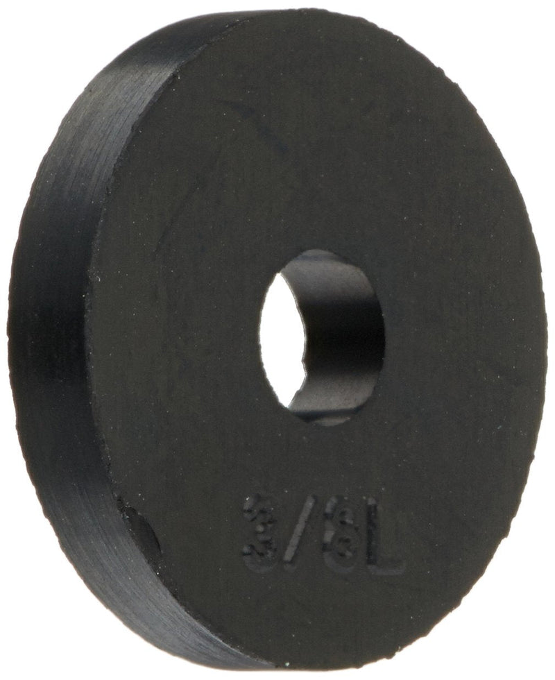 Danco 88576 Rubber Flat Washer, 3/8-Inch, 10-Pack, Carded, Black 3/8 Inch