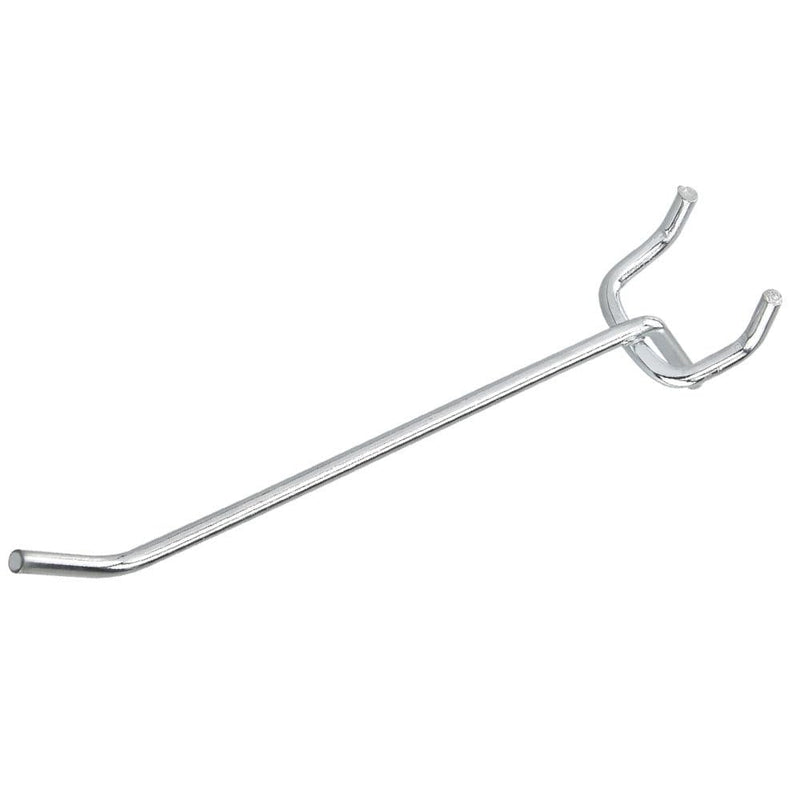 Neiko 53100A 4 Inch Heavy Duty Pegboard Hooks Kit, 50 Pack, 1/8" Peg Hooks for 1” Spaced Pegboards, Utility Hooks for Wall Organizing in Home or Garage 4" Pegboard Hooks