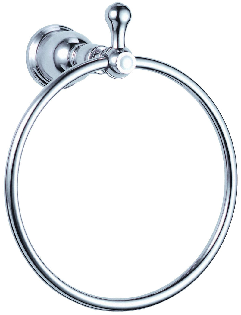Gerber Plumbing Opulence Towel Ring Chrome