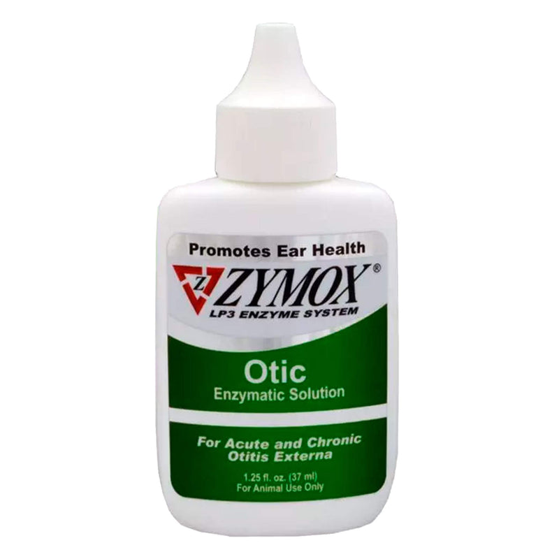 Pet King Brands Zymox Otic Enzymatic Solution for Dogs and Cats to Soothe Ear Infections Without Hydrocortisone for Itch Relief, 1.25oz - PawsPlanet Australia