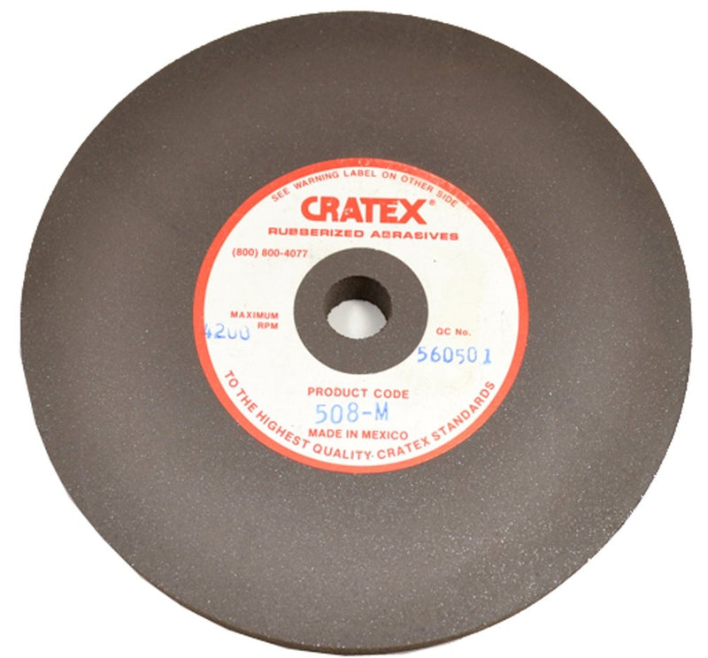 Cratex #308M Rubberized Abrasive Wheels 3X1/2X1/4 Medium